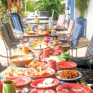 Terrasse adaptée pour personne en situation de handicap